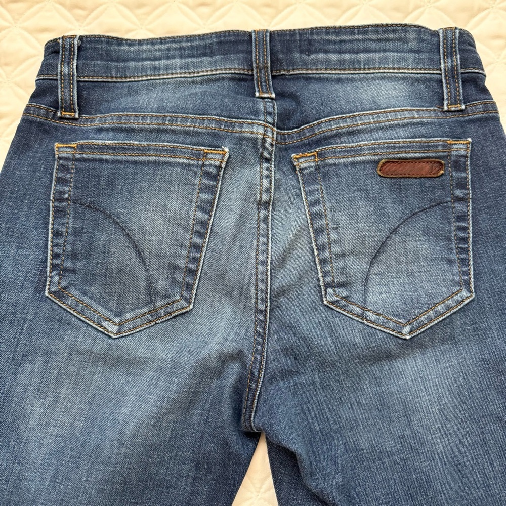 Joe’s Jeans Women's Mardi Straight Ankle Dark Faded Blue Denim Jeans Size 25 - Picture 11 of 12
